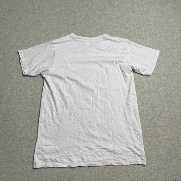 J. Crew Shirt Womens Small White Short Sleeve Tee Graphic Print Casual Adult - Picture 12 of 13